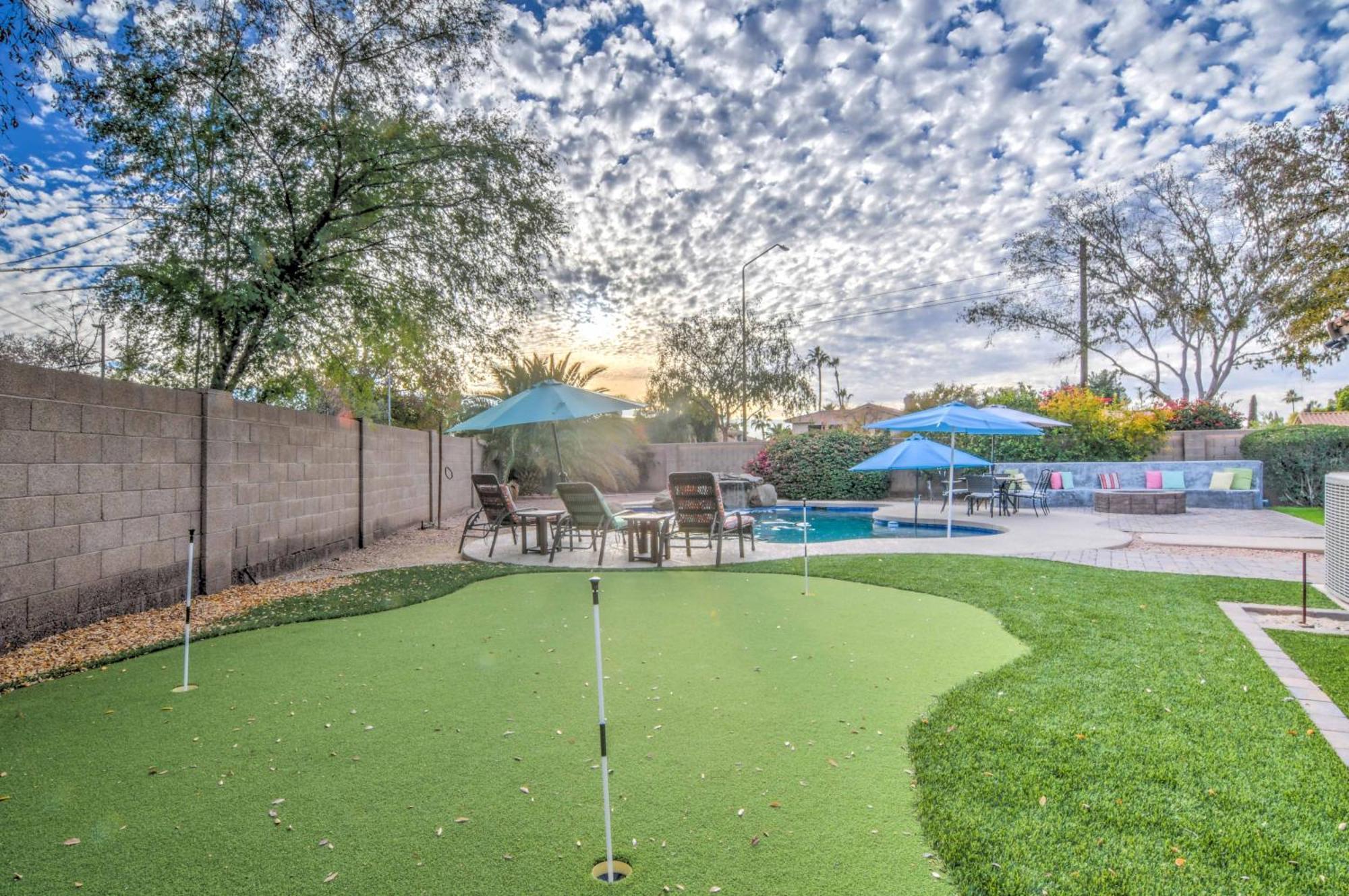 Route 66 Oasis In Downtown Gilbert With Heated Pool & Mini Golf Villa Kültér fotó